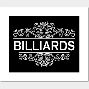 Billiards Posters and Art